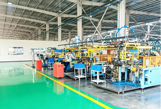 Gangli advanced automated manufacturing line